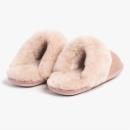 Ladies Duchess Sheepskin Slippers Pink Extra Image 5 Preview